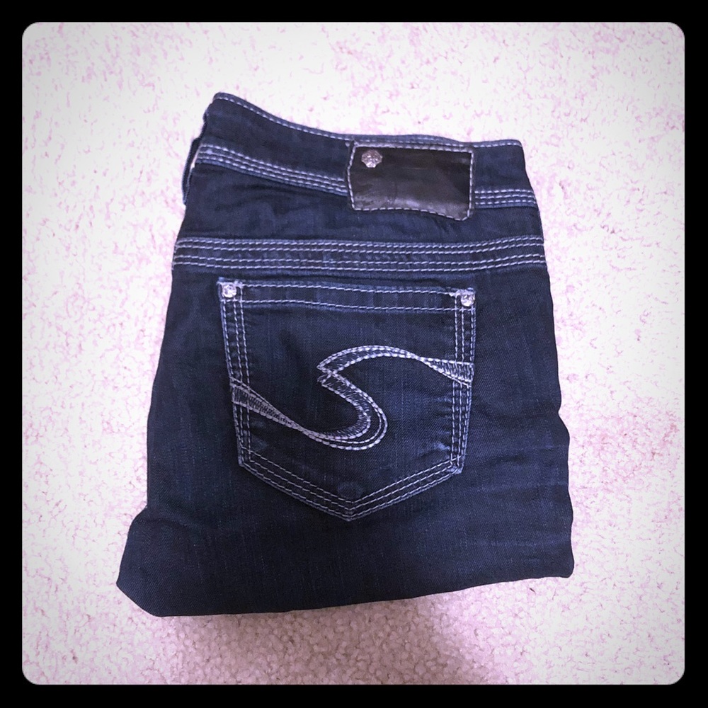 EUC Buckle Silver Tuesday Jeggings